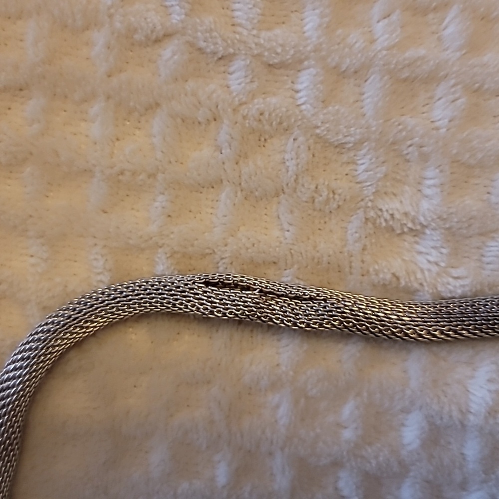 Joseph Esposito Mesh Necklace & Pendant - Picture 4 of 11